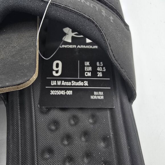 Under Armour Women’s UA Ignite 7 SL Slides Athletic Sandals Flip Flop Size 9 - Picture 5 of 8